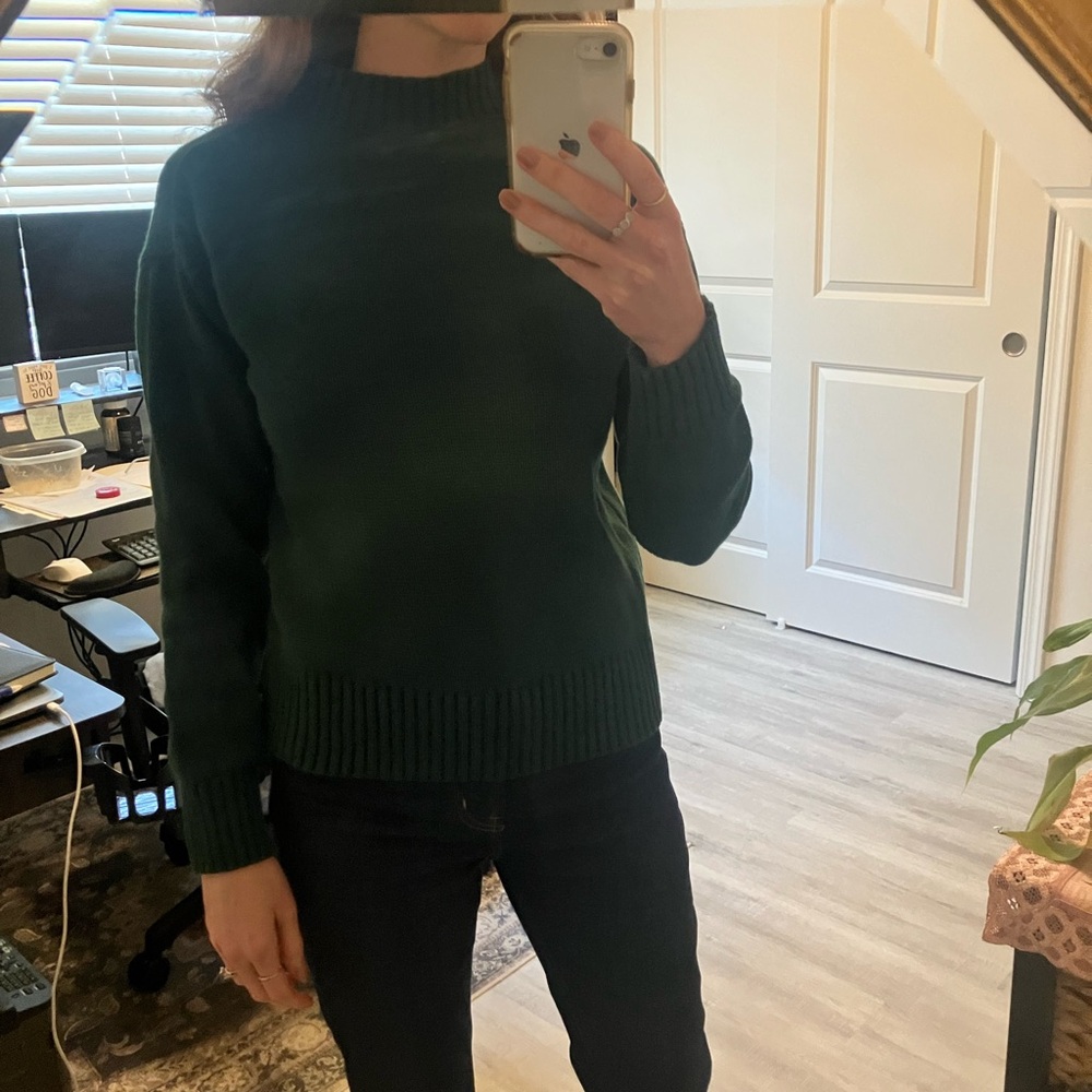 KOTN Green Crew Neck Sweater